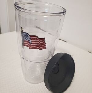 Tervis Tumbler American Flag 24 oz. With lid